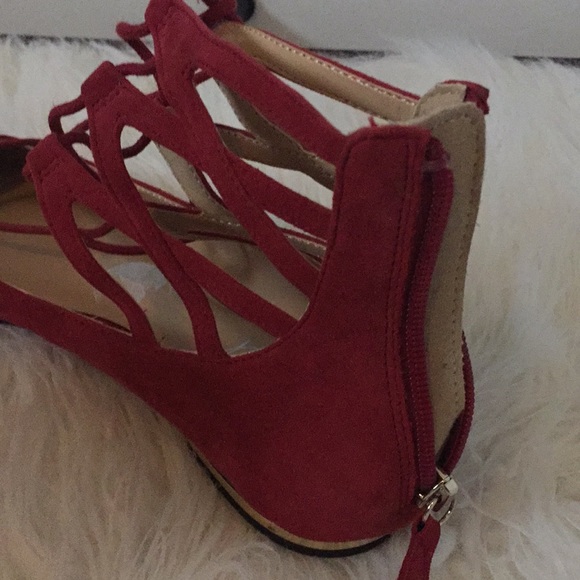 Kate and mel red shoes - Picture 5 of 7